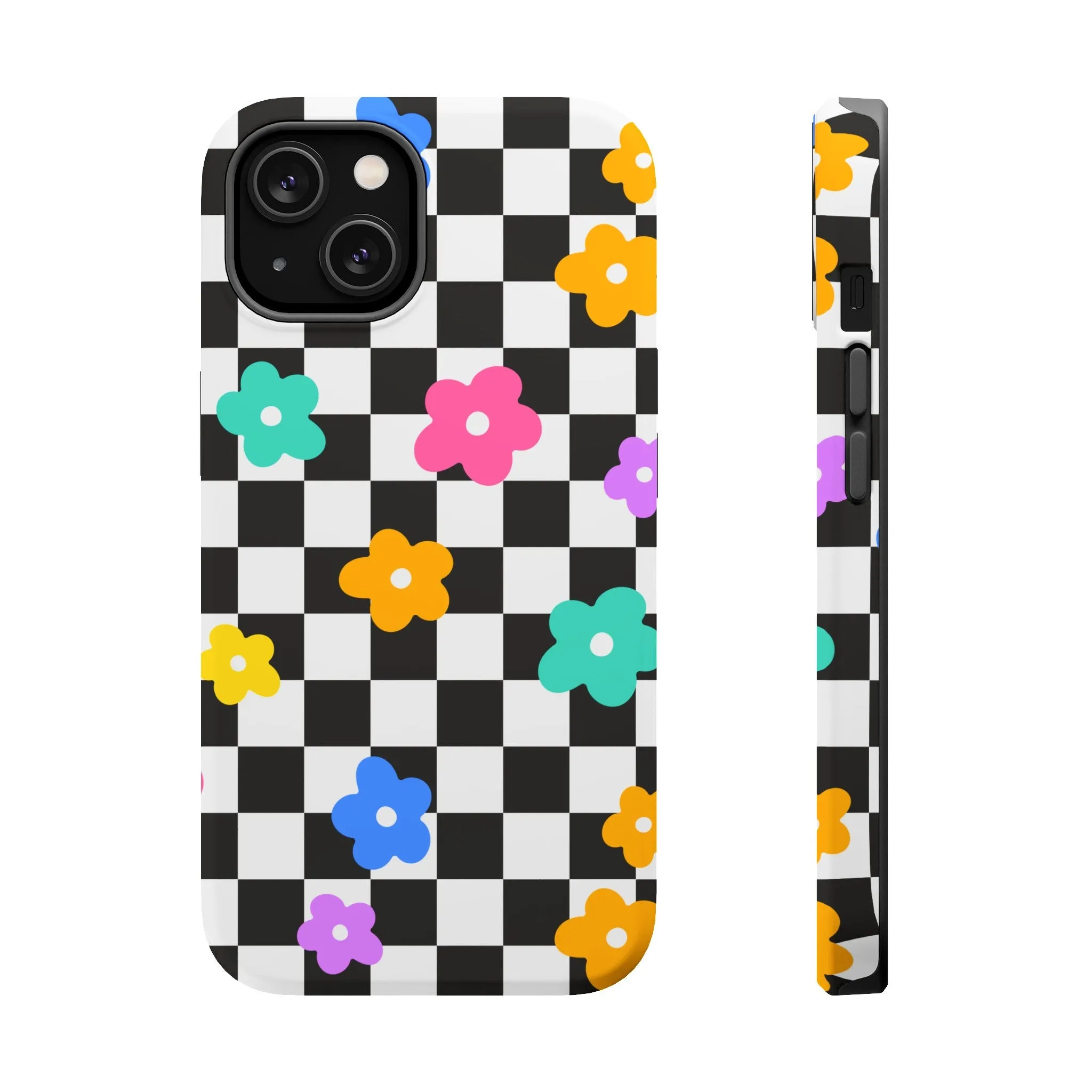 Floral Checkmate | Floral Check Case