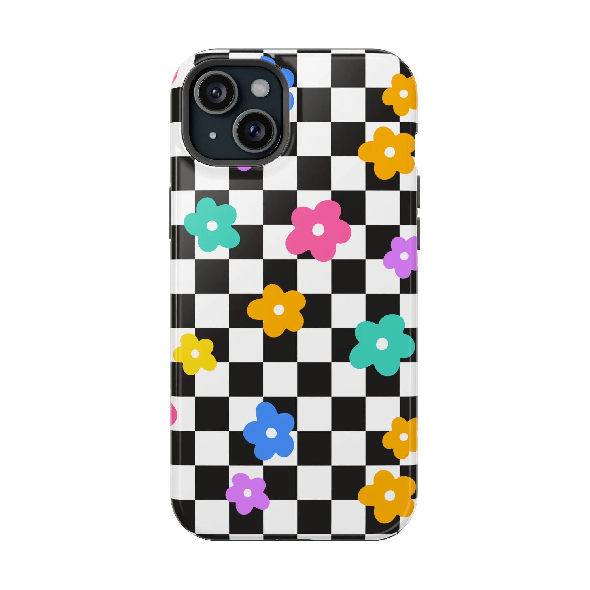 Floral Checkmate | Floral Check Case