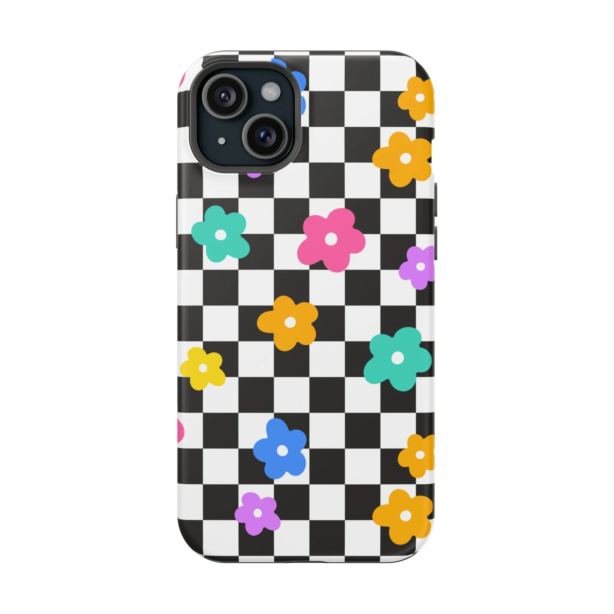 Floral Checkmate | Floral Check Case