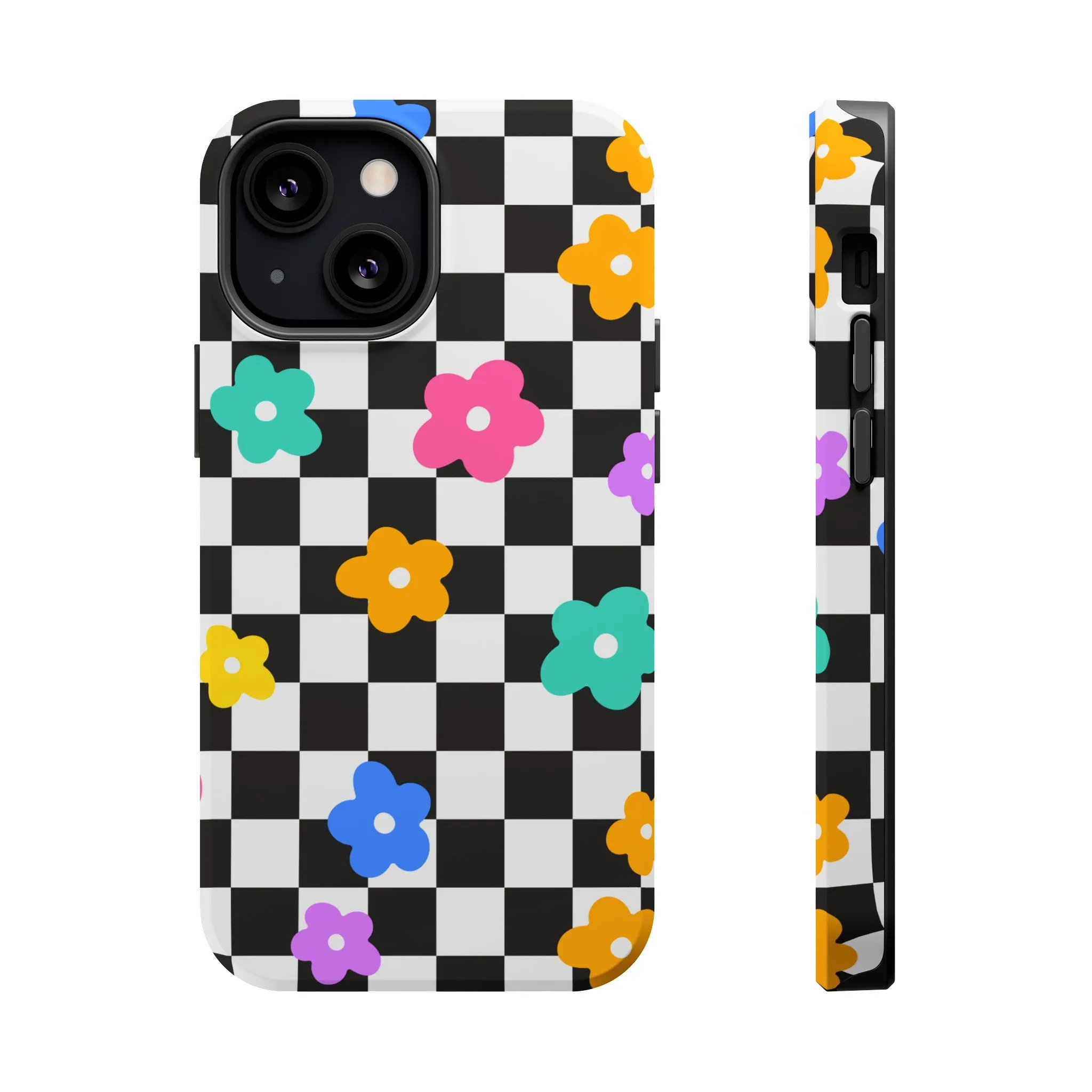 Floral Checkmate | Floral Check Case