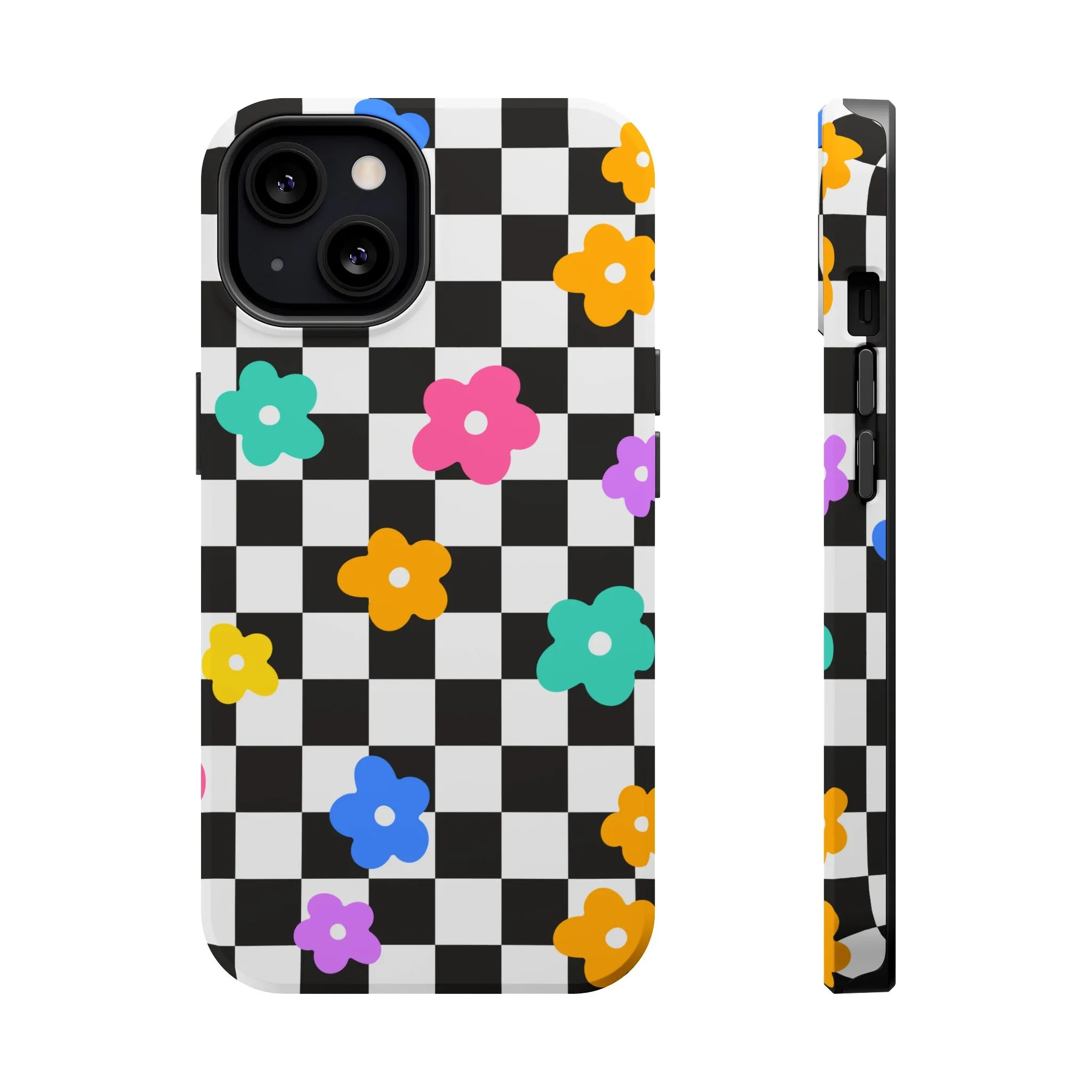 Floral Checkmate | Floral Check Case