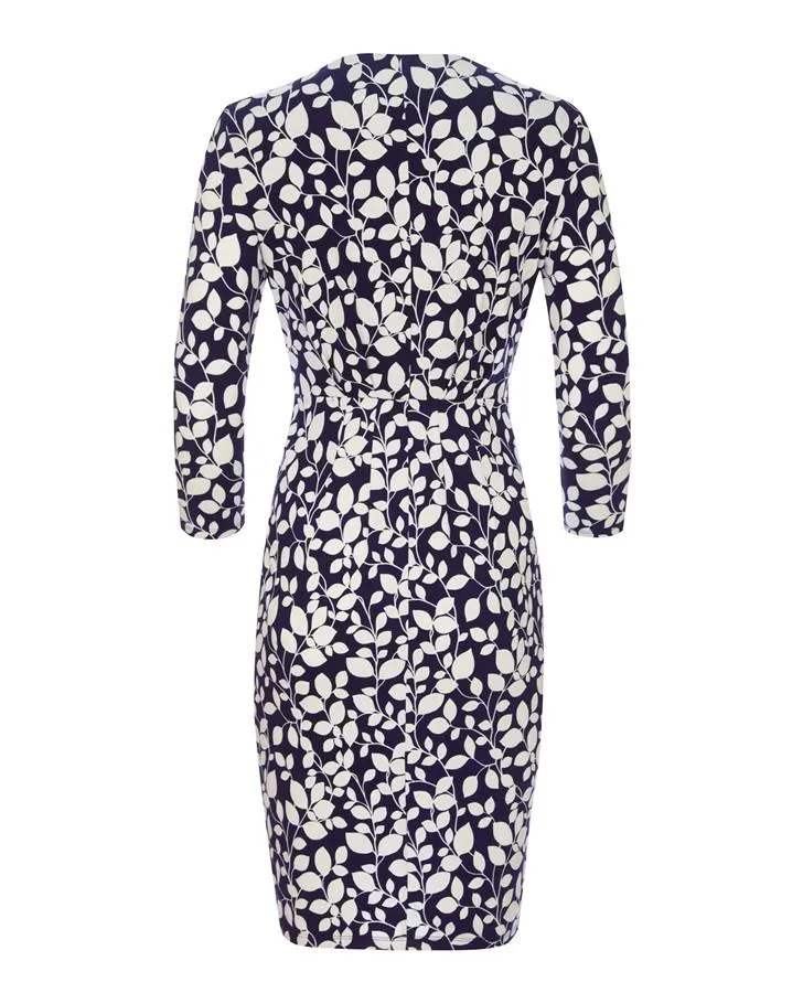 Floral Pintuck Theresa Dress