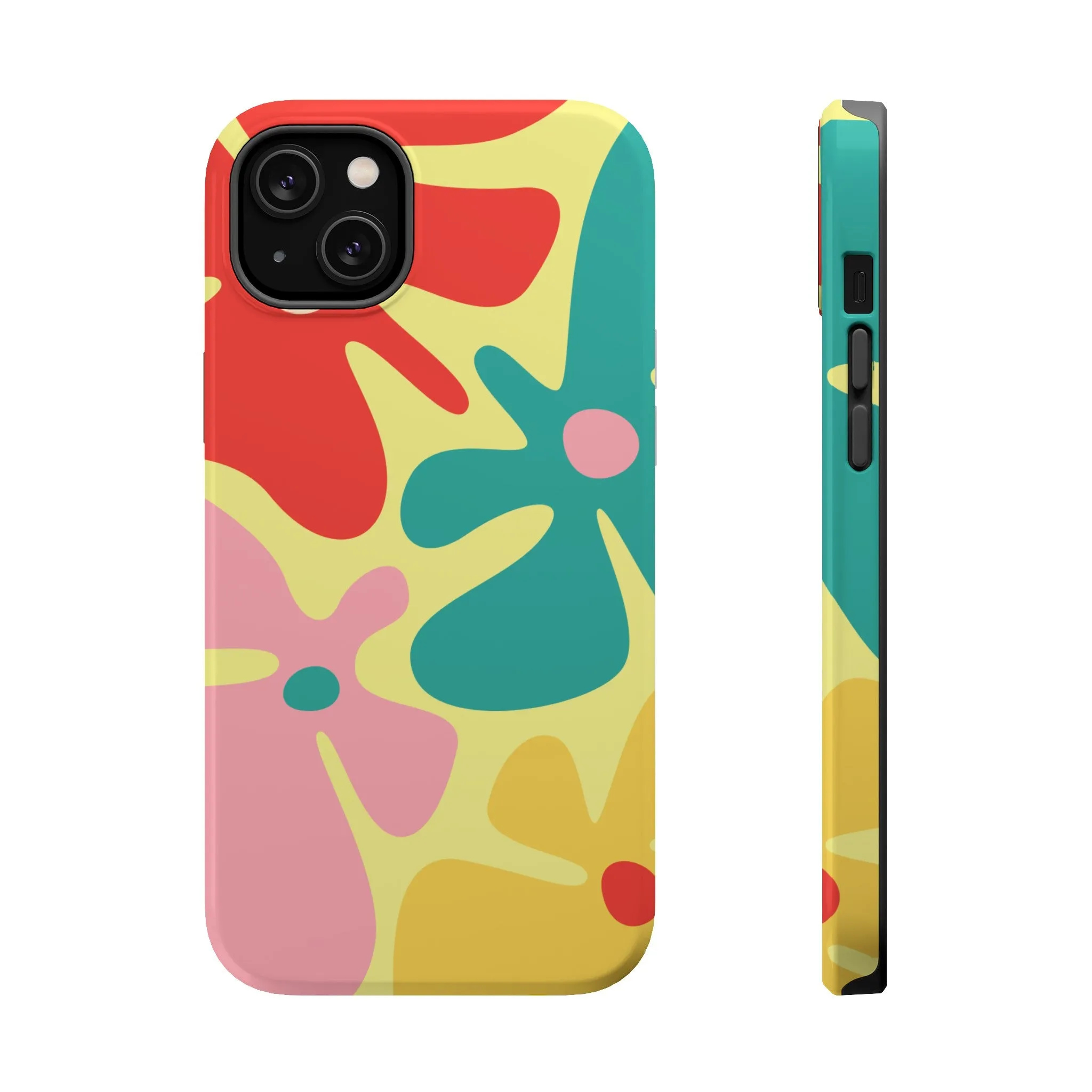 Floral Whimsy | Yellow Abstract Case