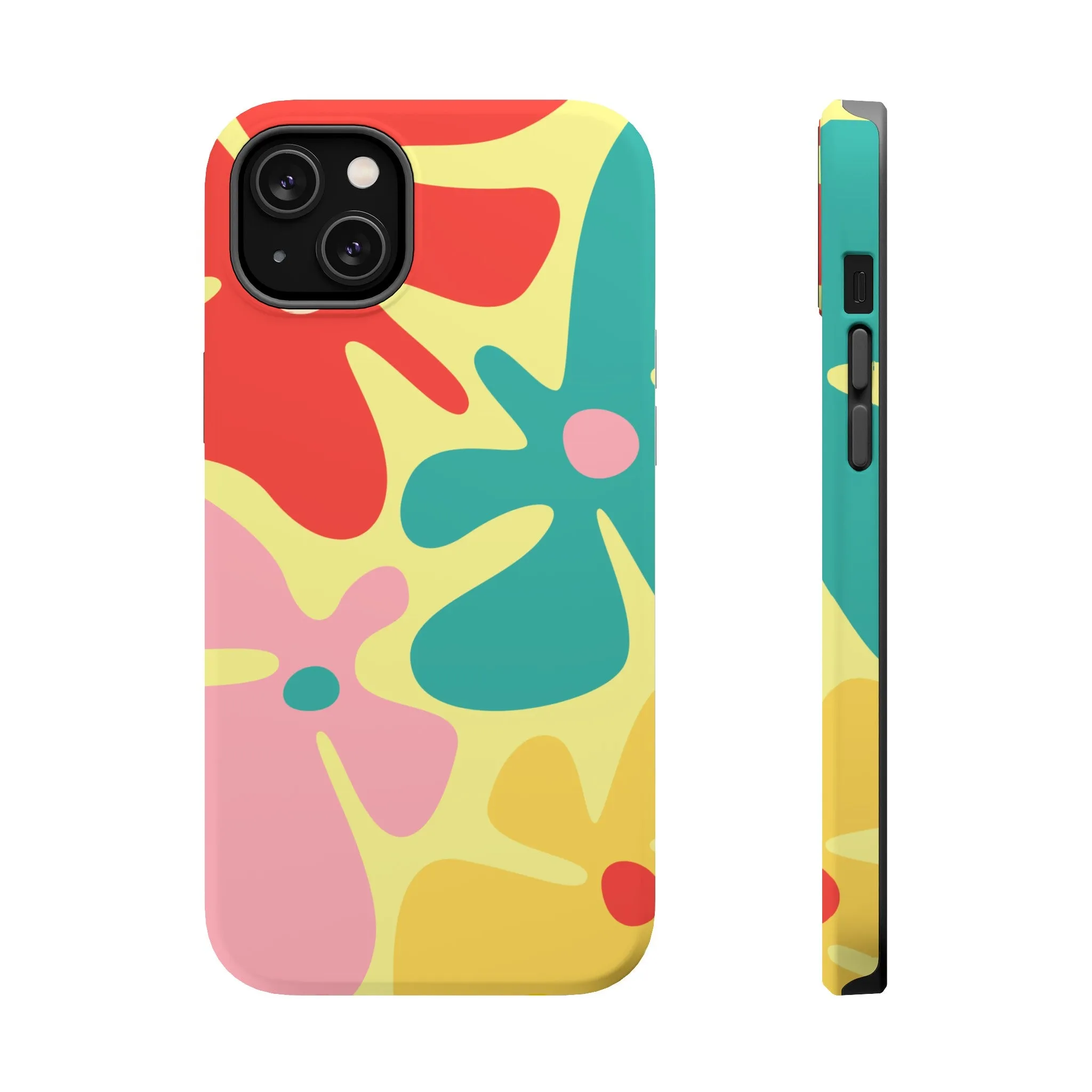 Floral Whimsy | Yellow Abstract Case