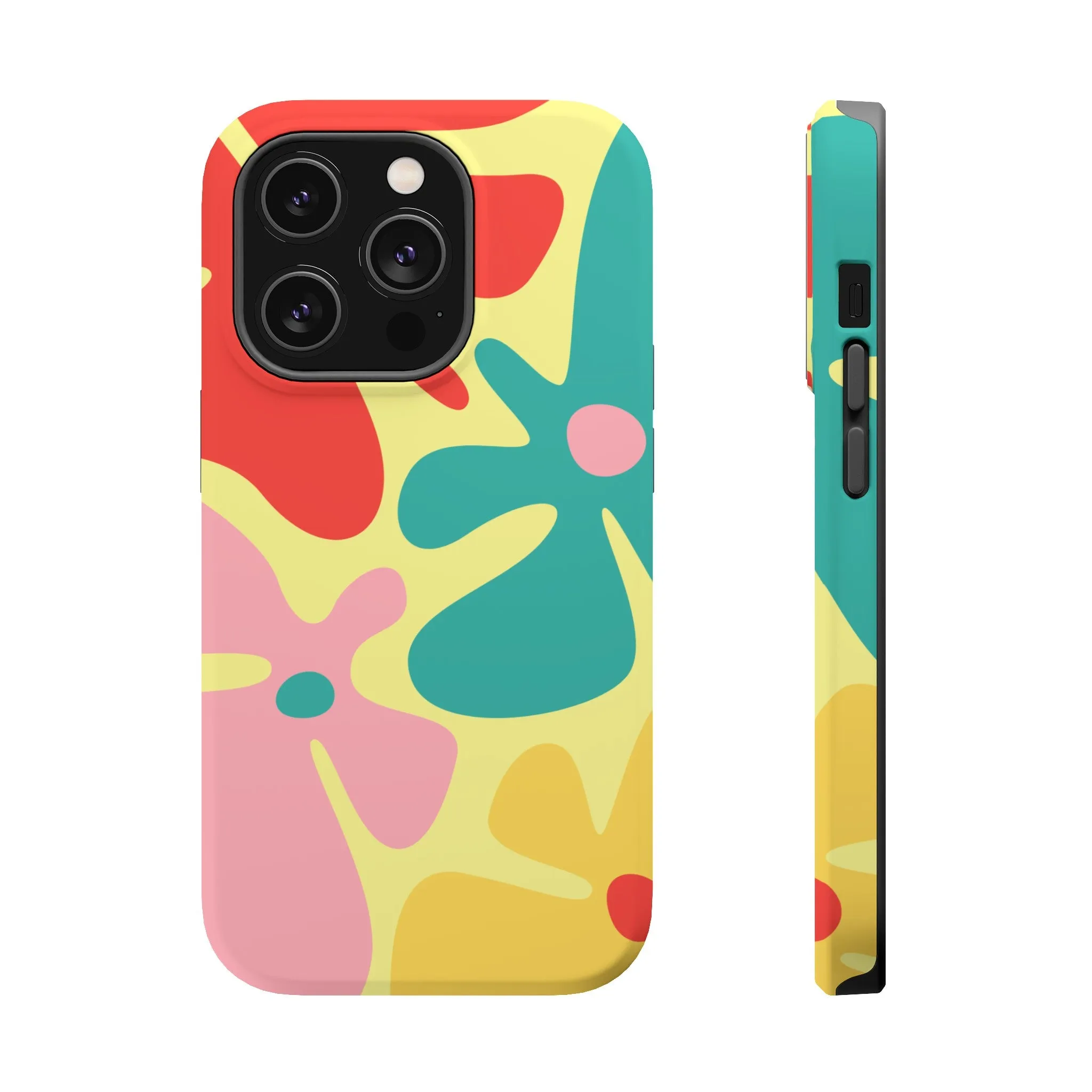 Floral Whimsy | Yellow Abstract Case