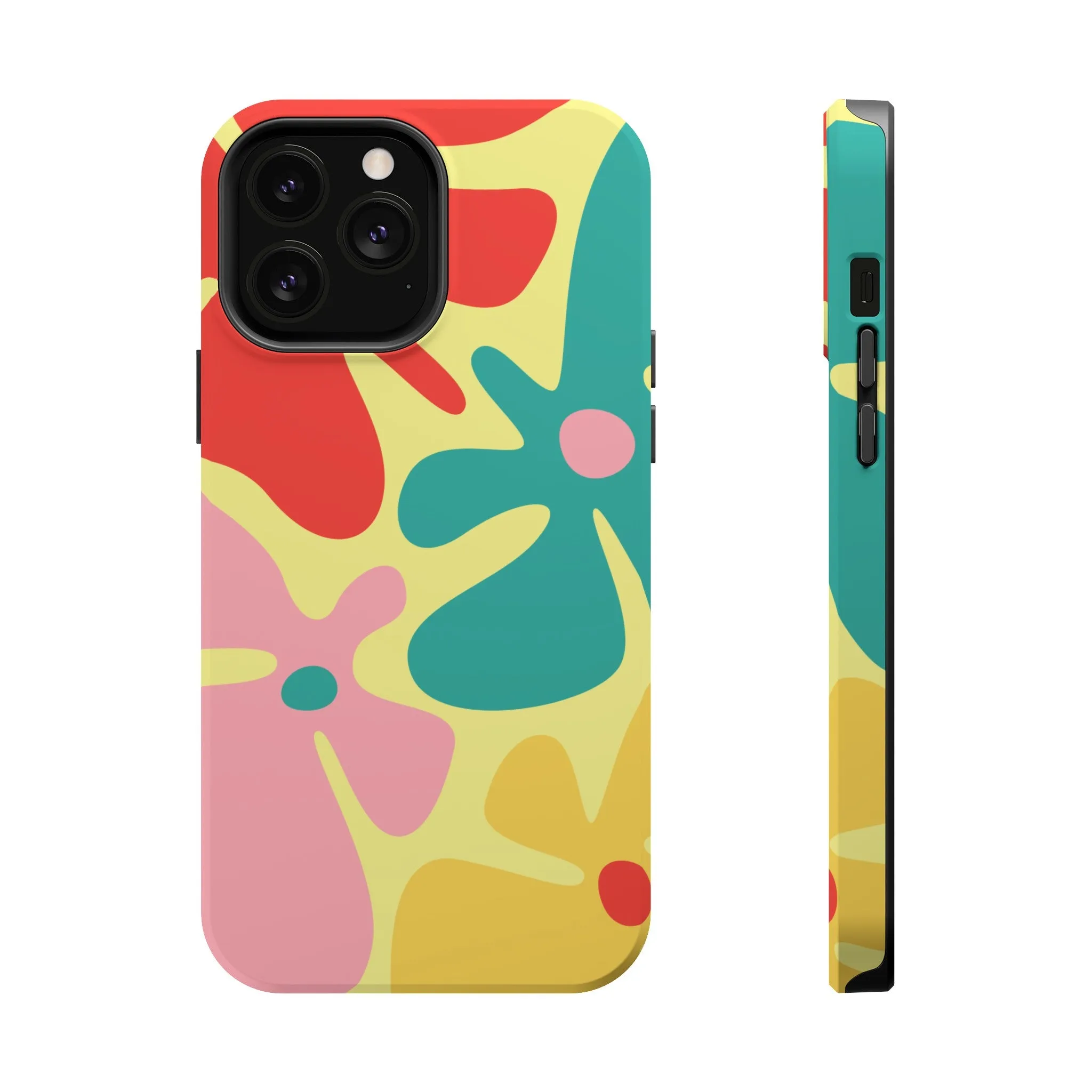 Floral Whimsy | Yellow Abstract Case