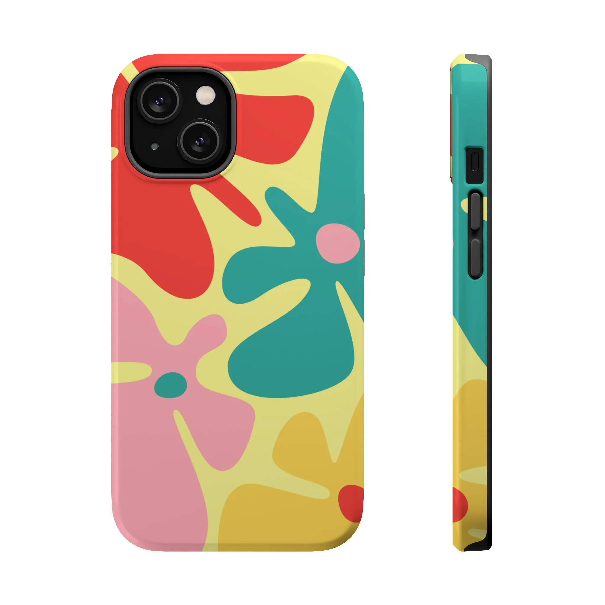 Floral Whimsy | Yellow Abstract Case