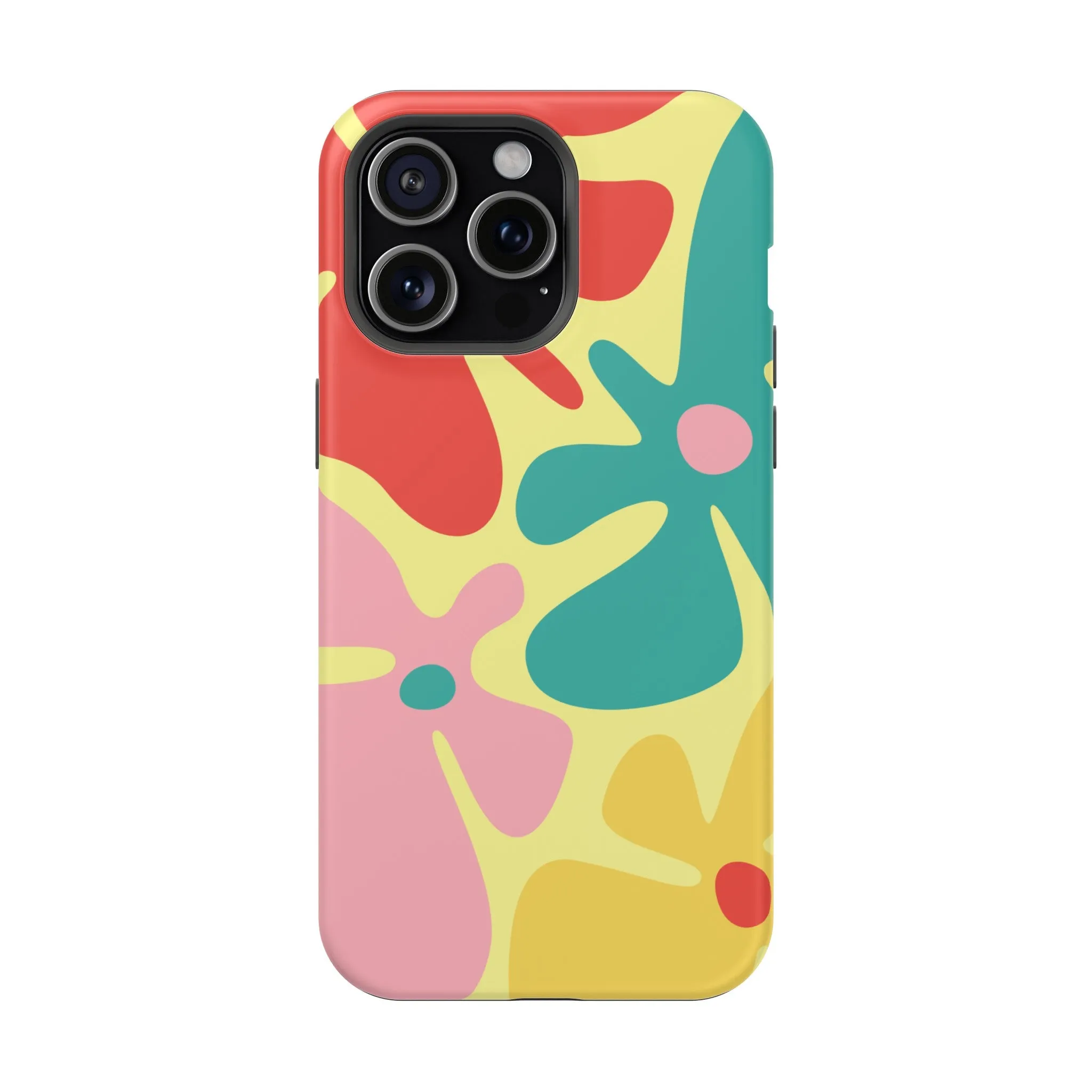 Floral Whimsy | Yellow Abstract Case