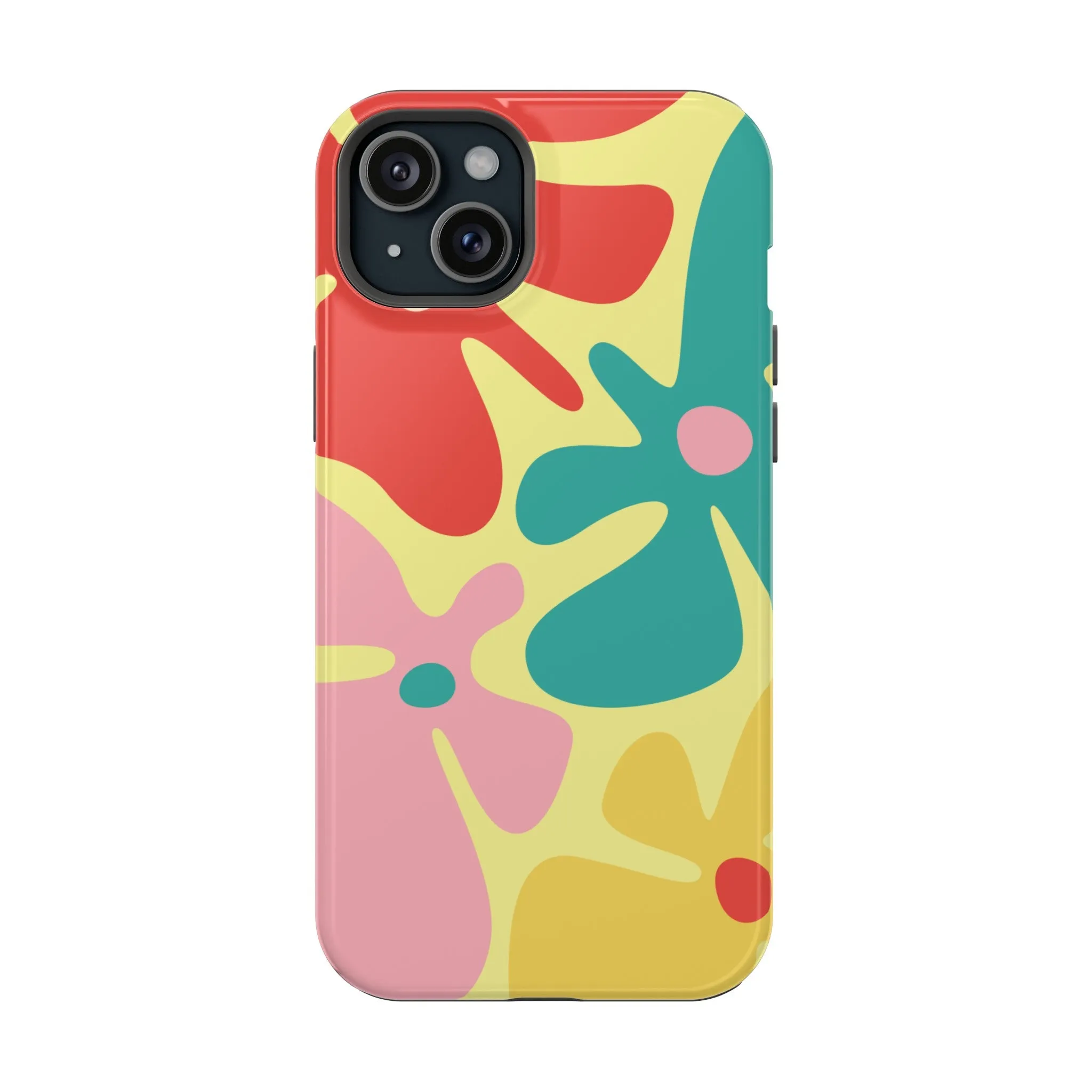 Floral Whimsy | Yellow Abstract Case