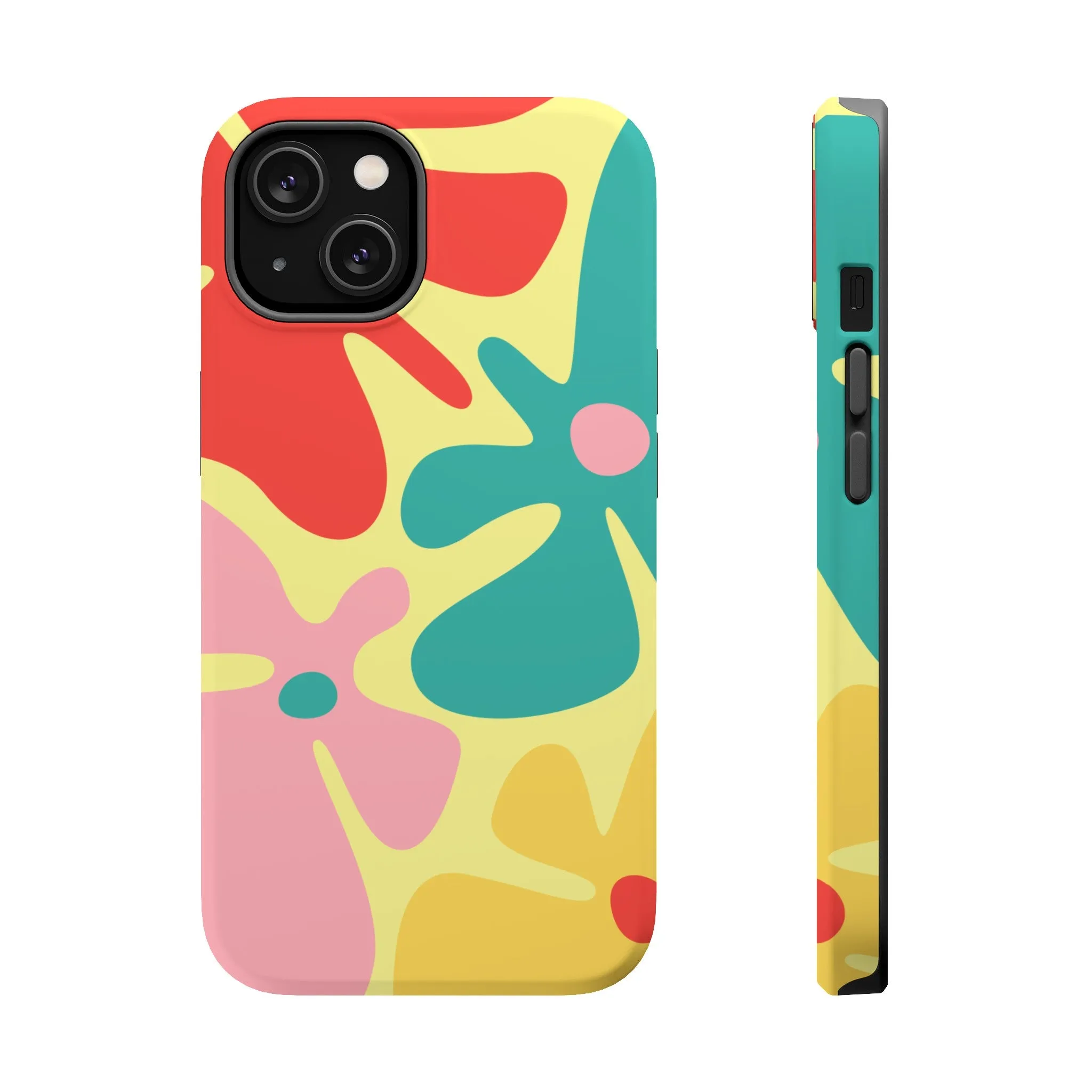 Floral Whimsy | Yellow Abstract Case