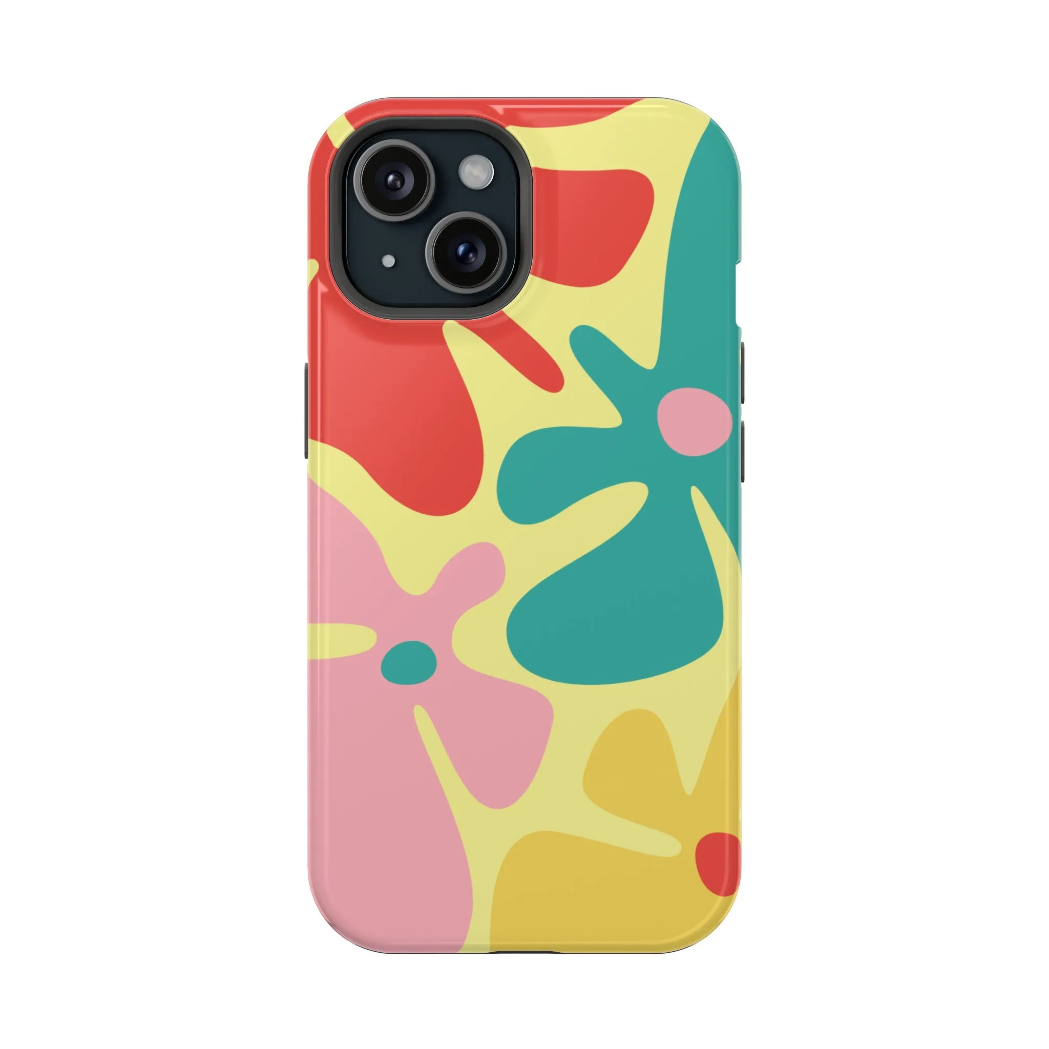 Floral Whimsy | Yellow Abstract Case