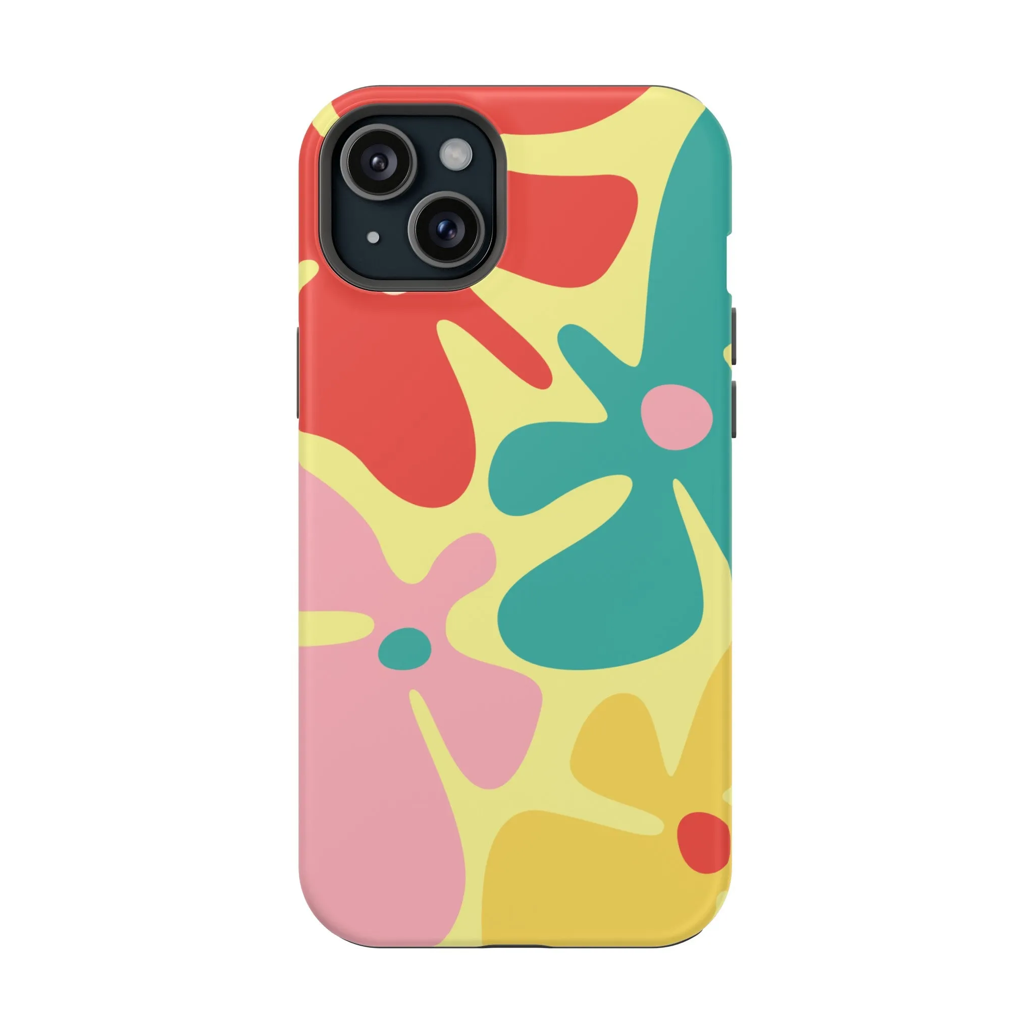 Floral Whimsy | Yellow Abstract Case