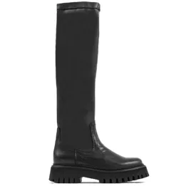 Groovy Stretch High Black Boots