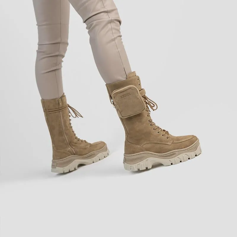 Jaxstar Hiking High Cappuccino Boots