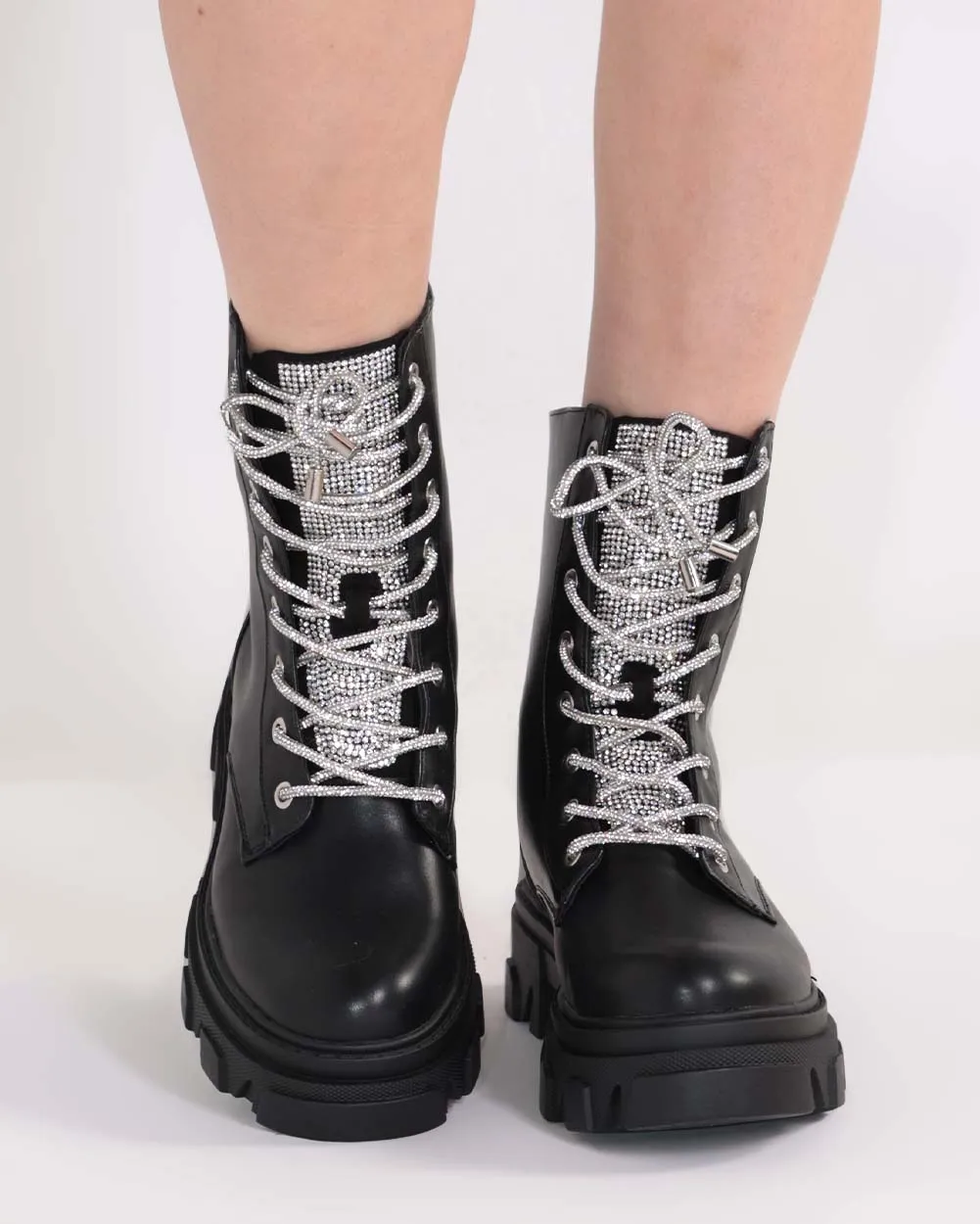 Kandi Kickers Lace Up Boots