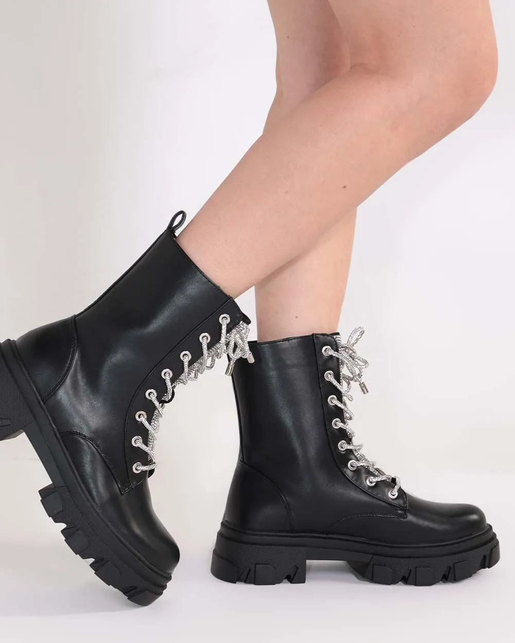 Kandi Kickers Lace Up Boots