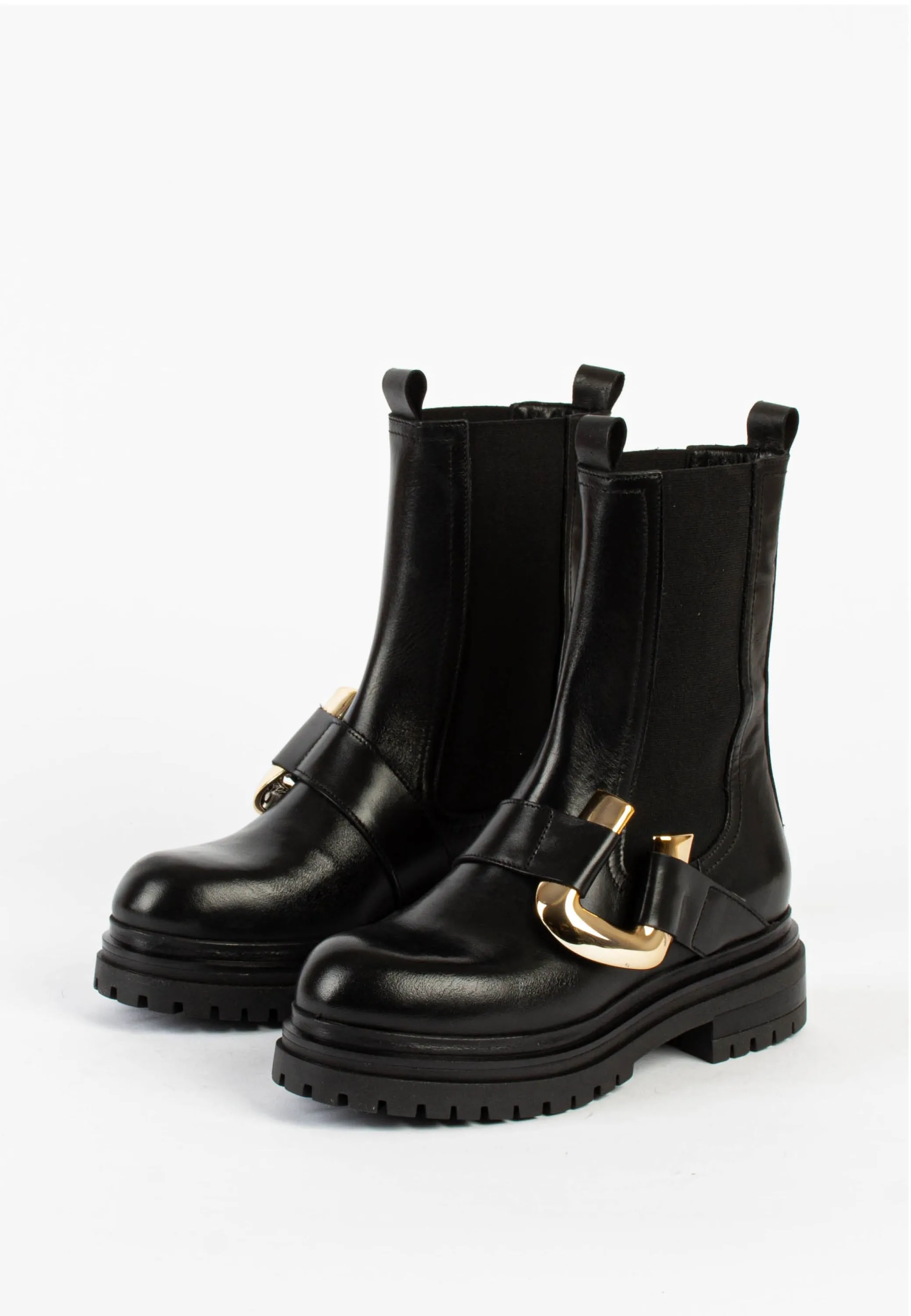 Kennedy Black Chelsea Boots