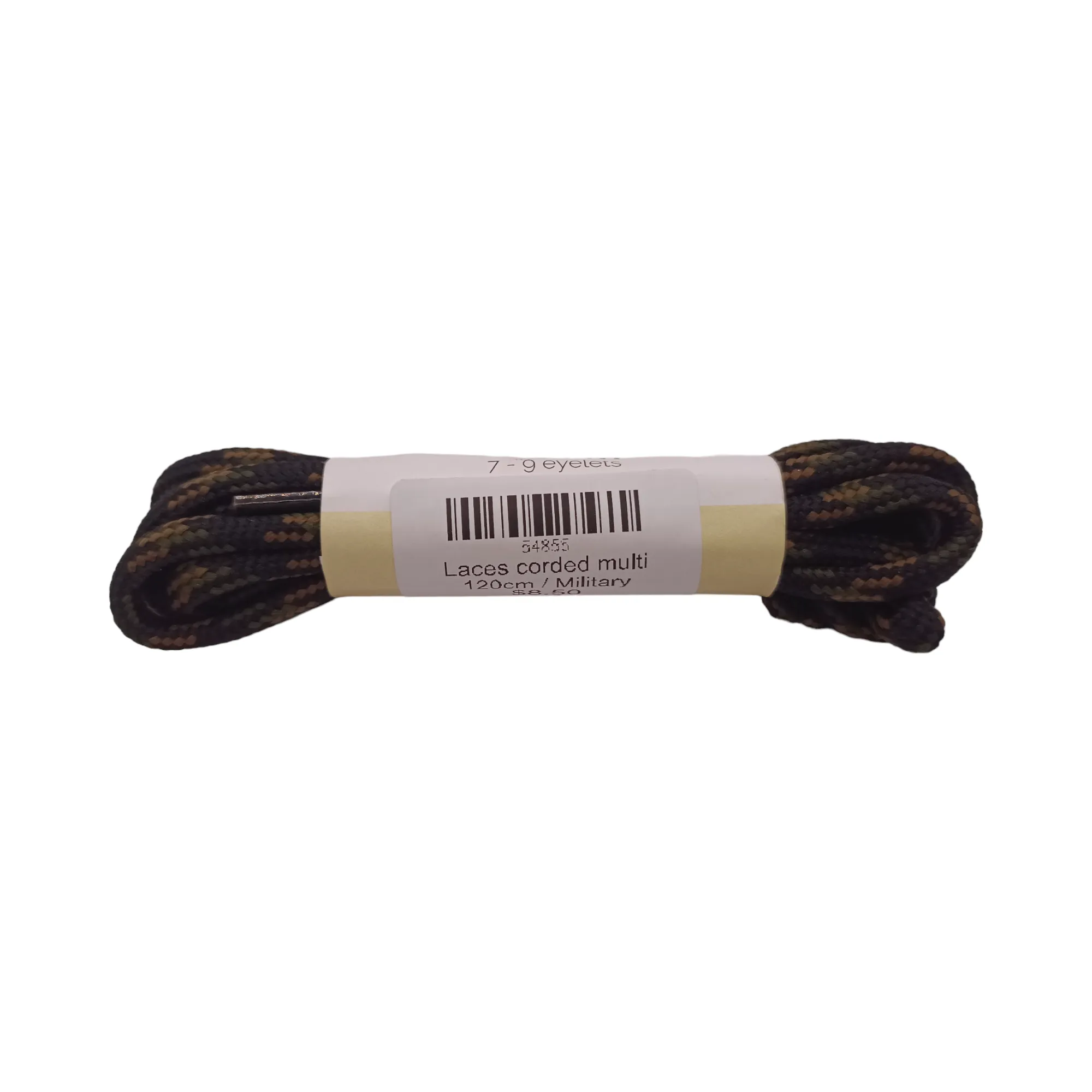 Laces corded multi 120cm