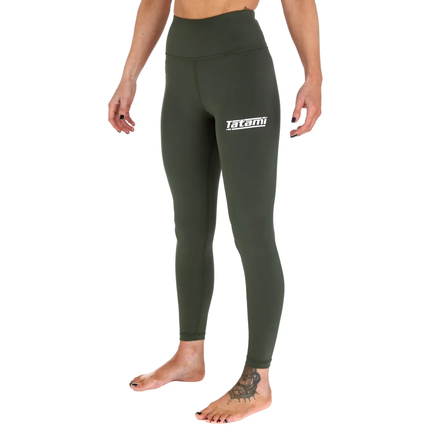 Ladies Agile Leggings - Khaki