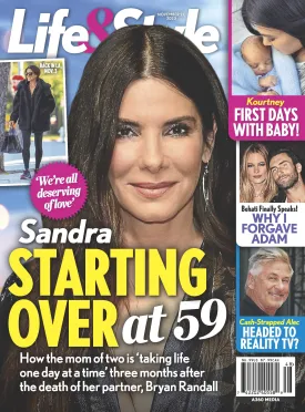 Life & Style - 11.27.23 Sandra Bullock Starting Over at 59