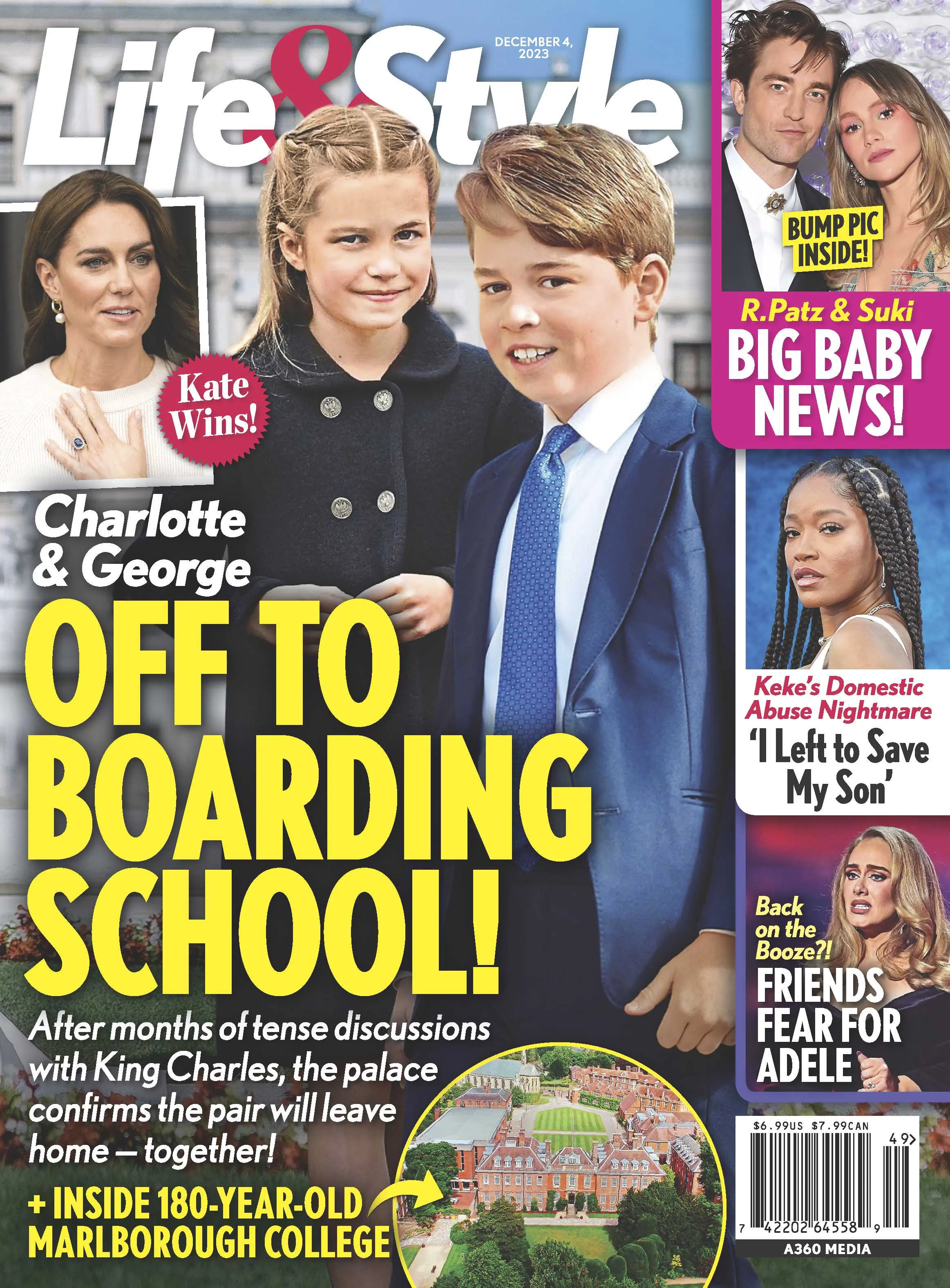 Life & Style - 12.04.23 Royals Charlotte and George Off to Boarding School