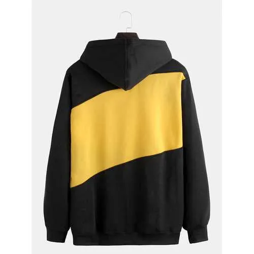 Mens Brief Hit Color Hoodies