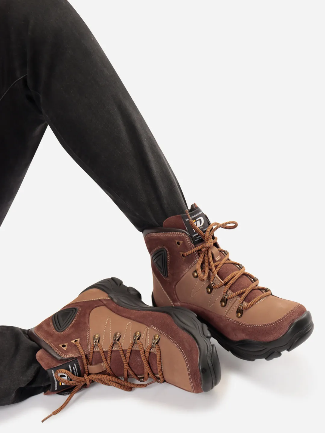 Men's Brown High Ankle Outdoor Boot (ID1093)