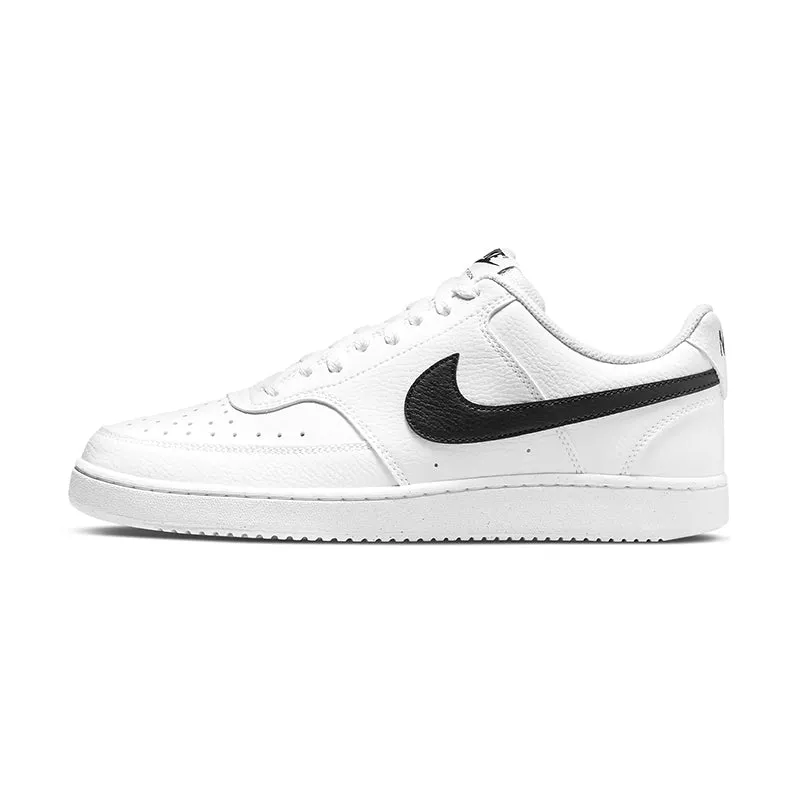 Men's Court Vision Low Next Nature White/Black/White