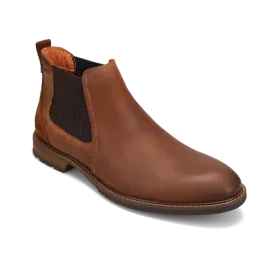 Men's Lodge Plain Toe Brown Crazy Horse