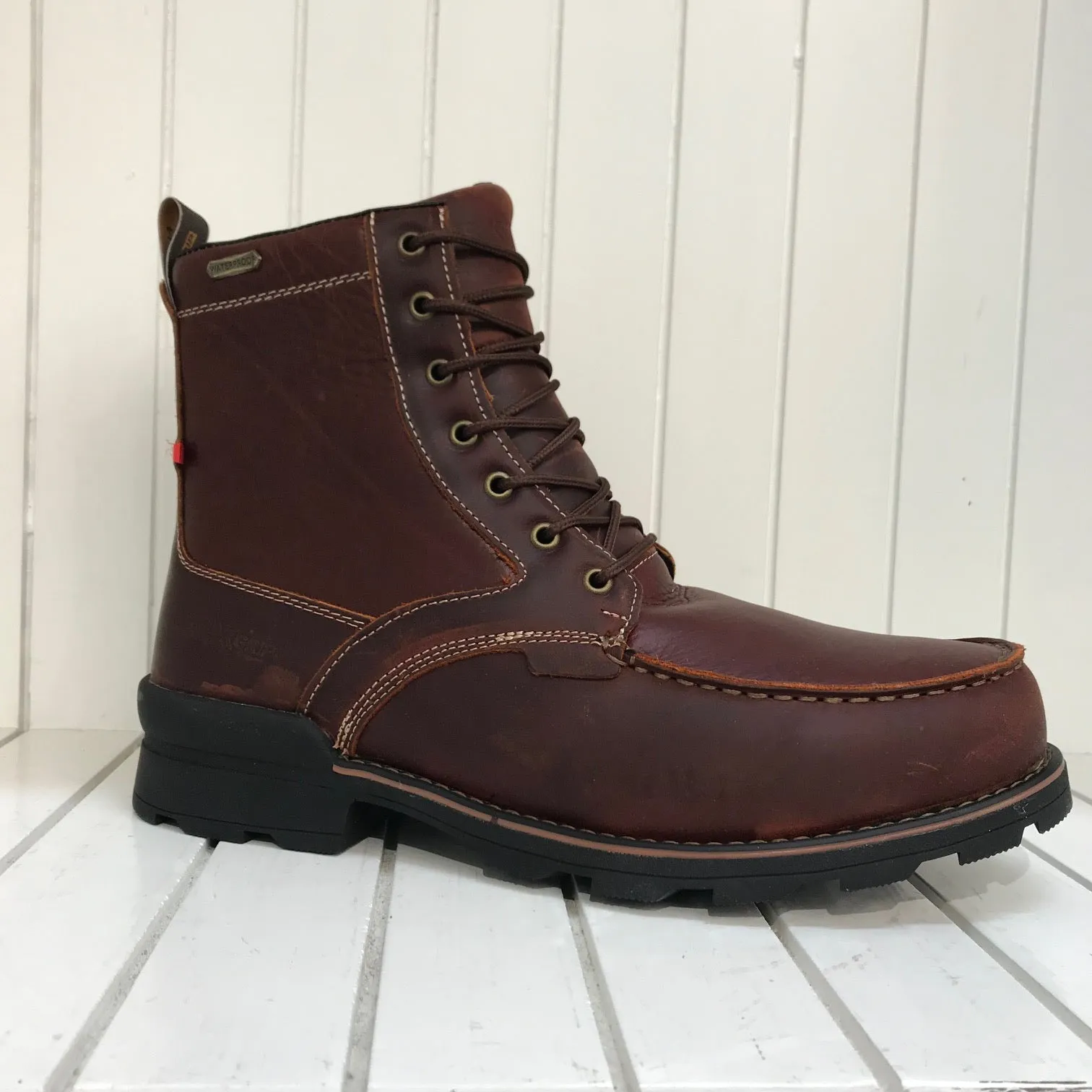 Men's NEXGrip | Ice Olivier Boot with Cleat System | Dark Brown