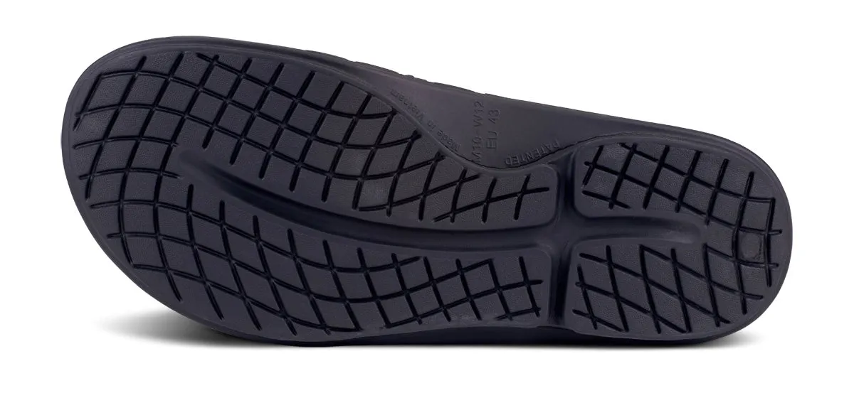 Men's OOahh Sport Flex Sandal - Matte Black