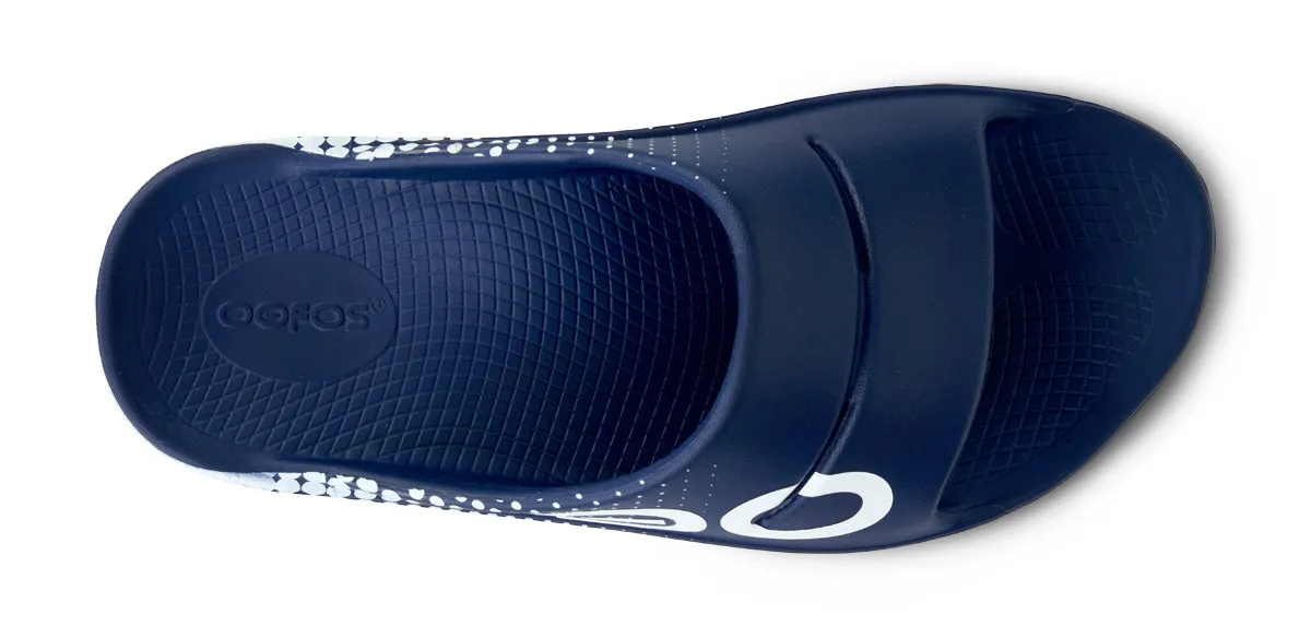 Men's OOahh Sport Slide Sandal - Navy Matrix