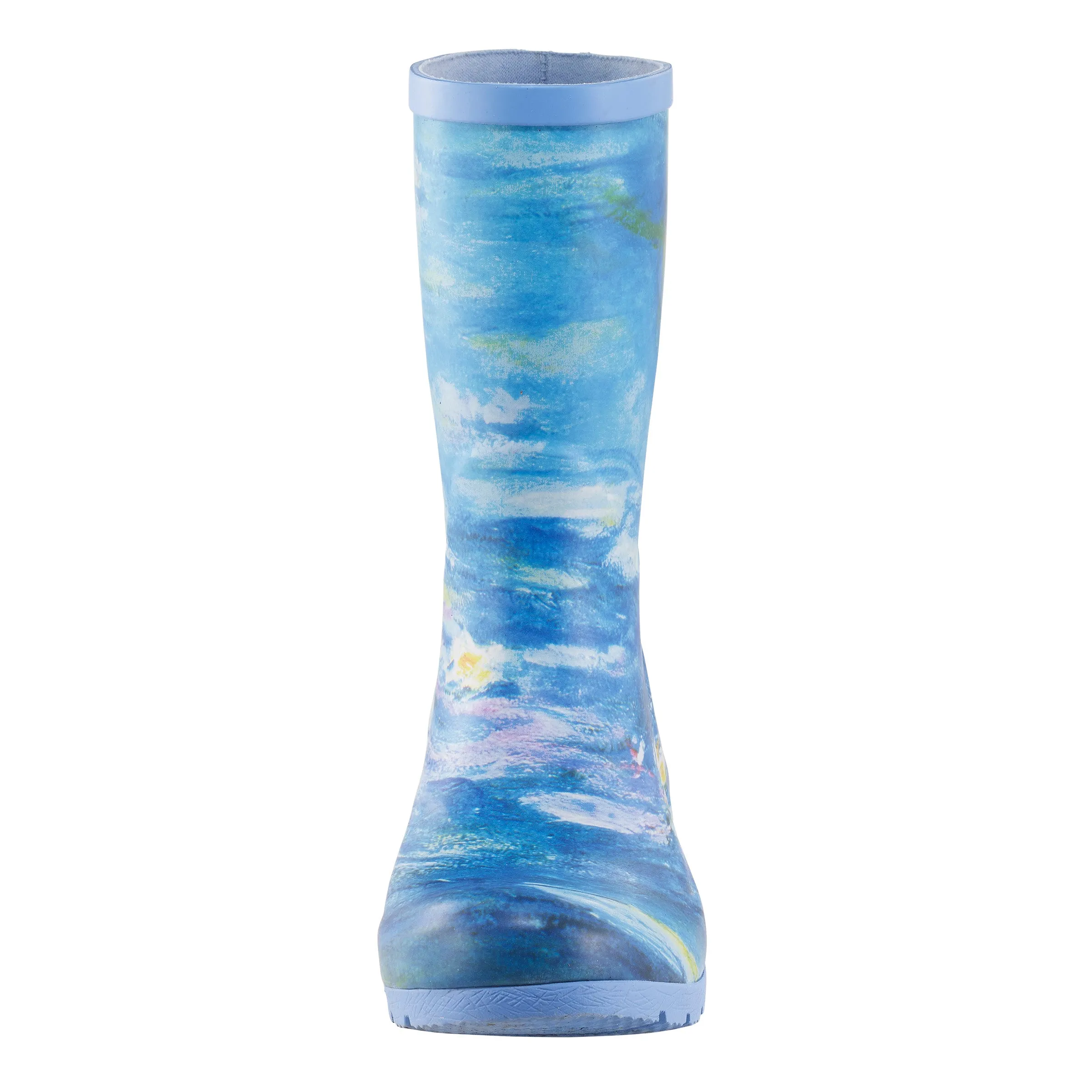 Monet Waterlilies Mid-Calf Rain Boot