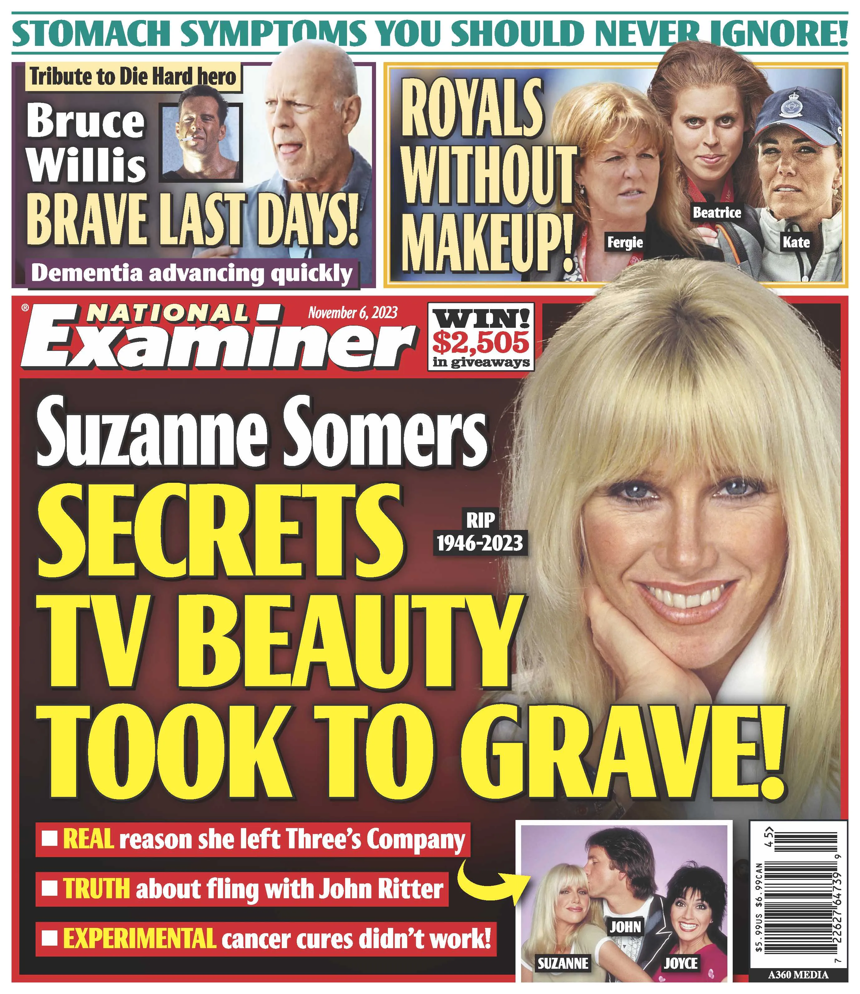 National Examiner - 11.06.23 Suzanne Somers Secrets TV Beauty Took to Grave