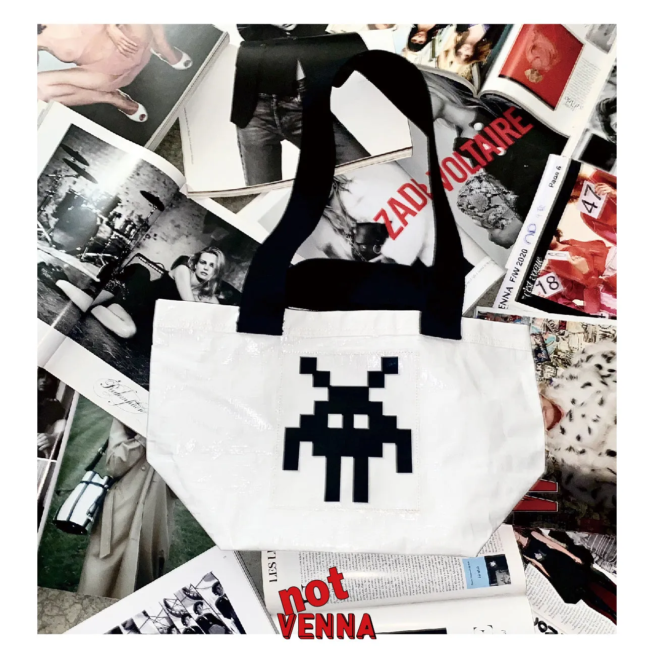 Not VENNA LITTLE MONSTER PIXEL BAG