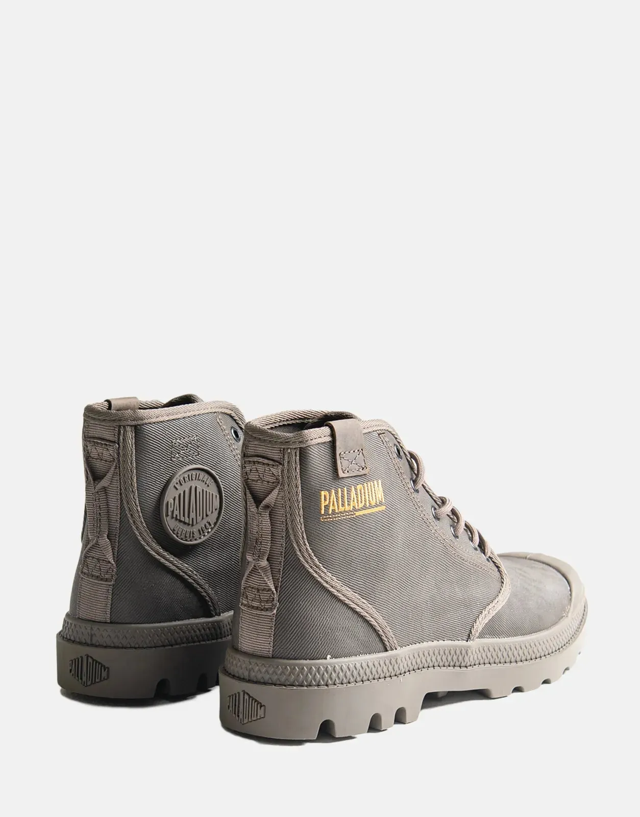 Palladium Pampa Hi Coated Boots Brown