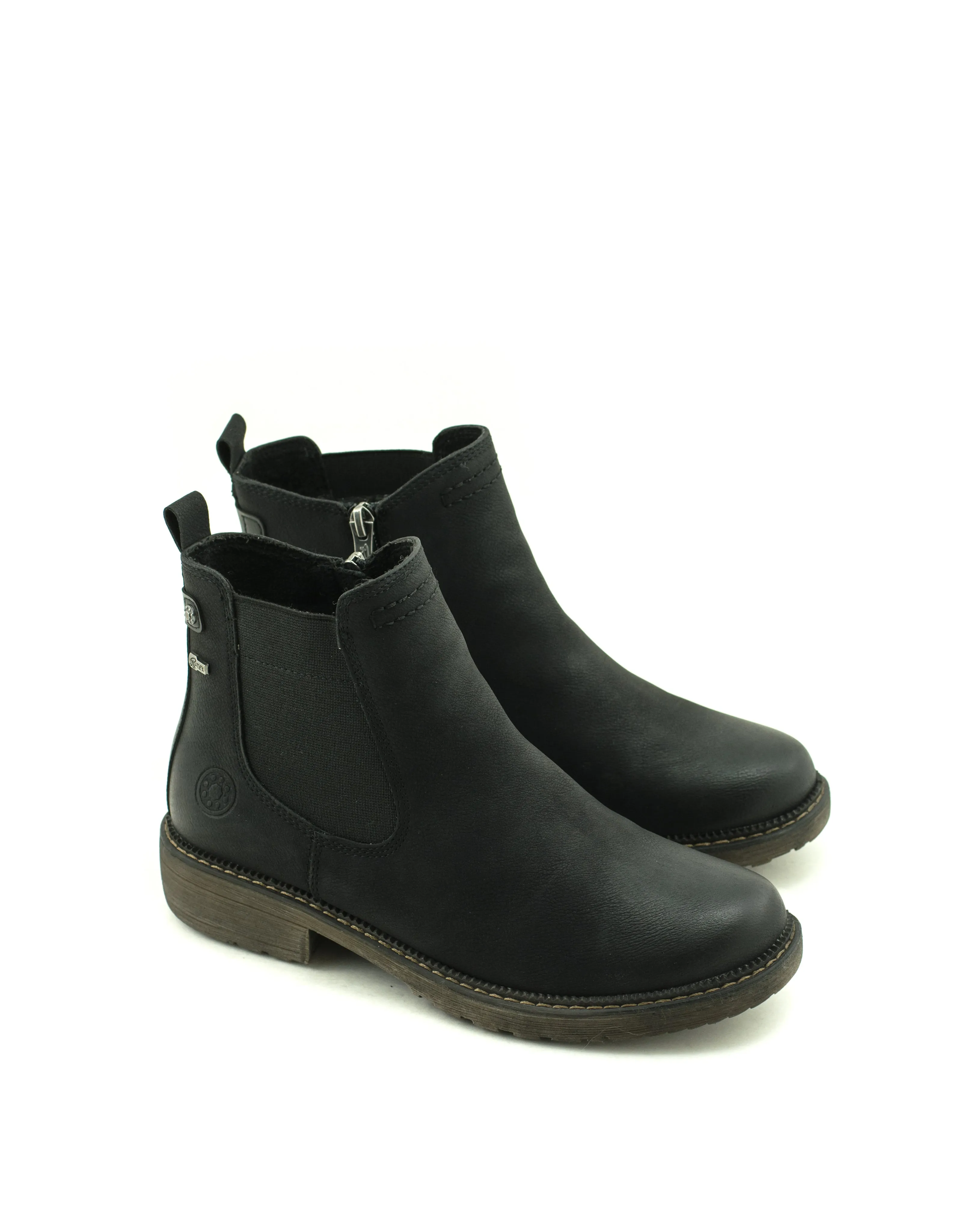 Relife — Virlast Chelsea Boot - Black Brush