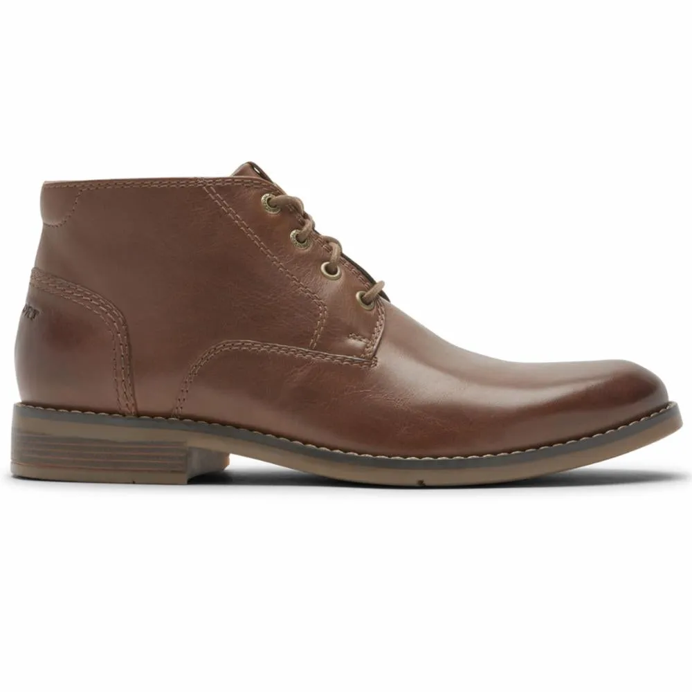 Rockport Men COLDEN CHUKKA DARK TAN