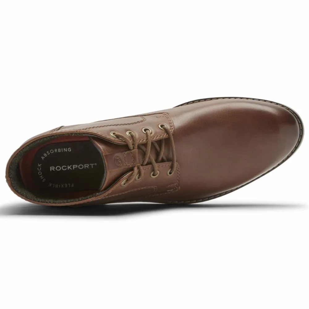 Rockport Men COLDEN CHUKKA DARK TAN