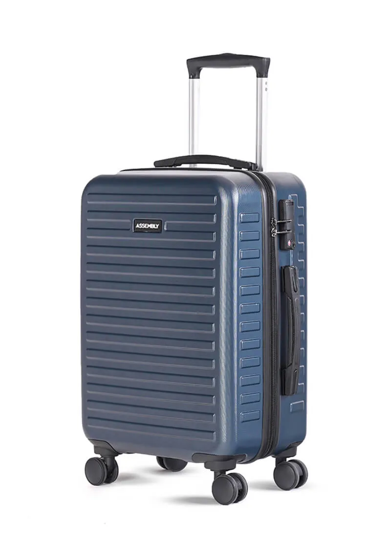 Stark Edge Combo | Blue | Cabin Hard Luggage with Backpack