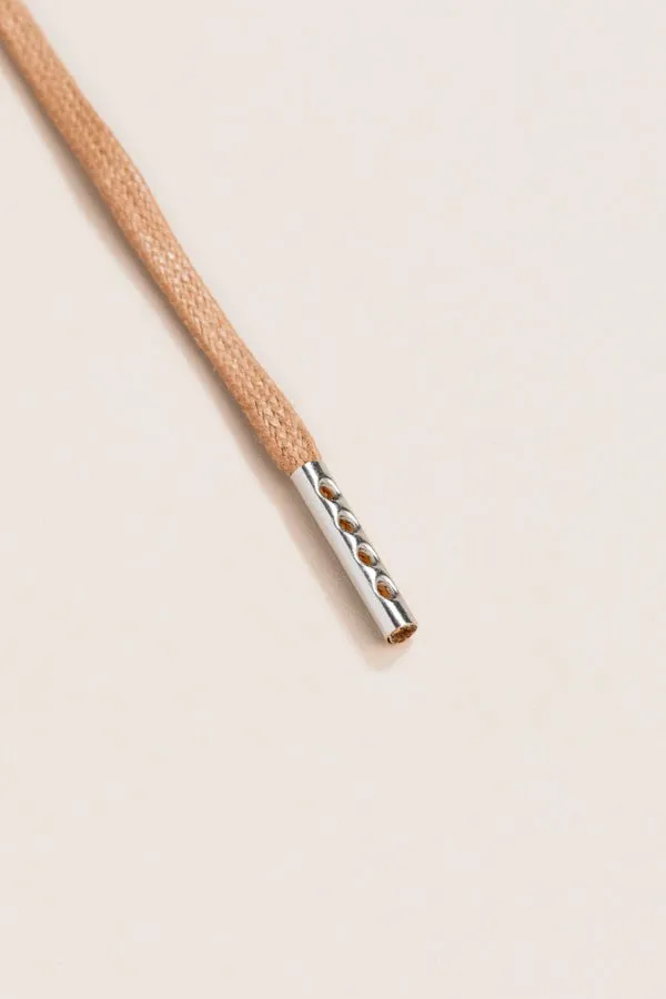 Taupe | 4 mm Round Waxed Shoelaces