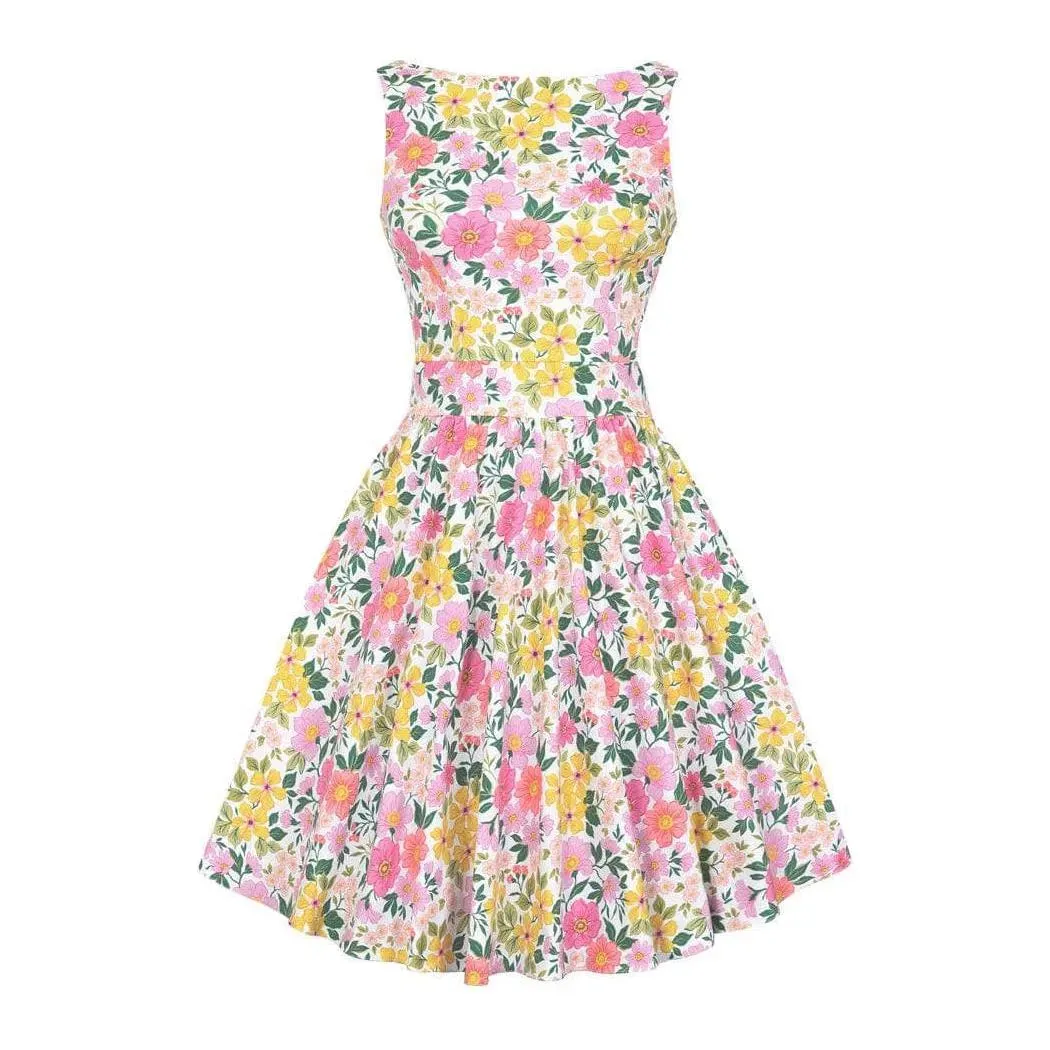 Tea Dress - Spring Floral