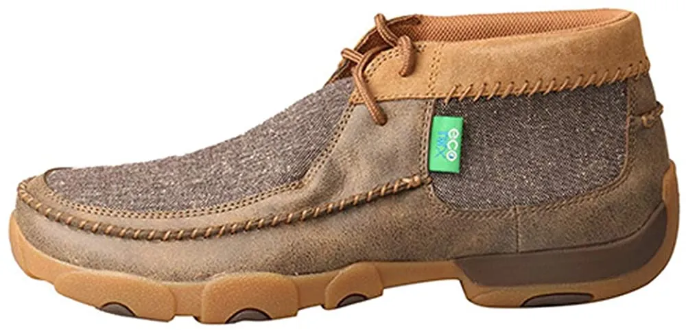 Twisted X Men's Chukka Driving Moc, Copper, 9.5W