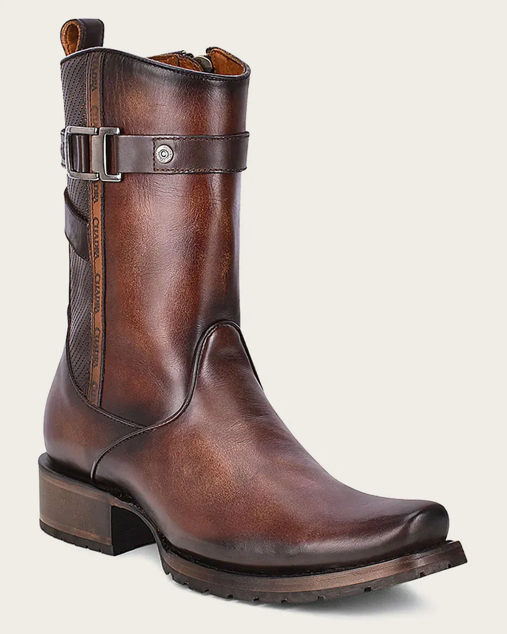 Urban casual look brown boot