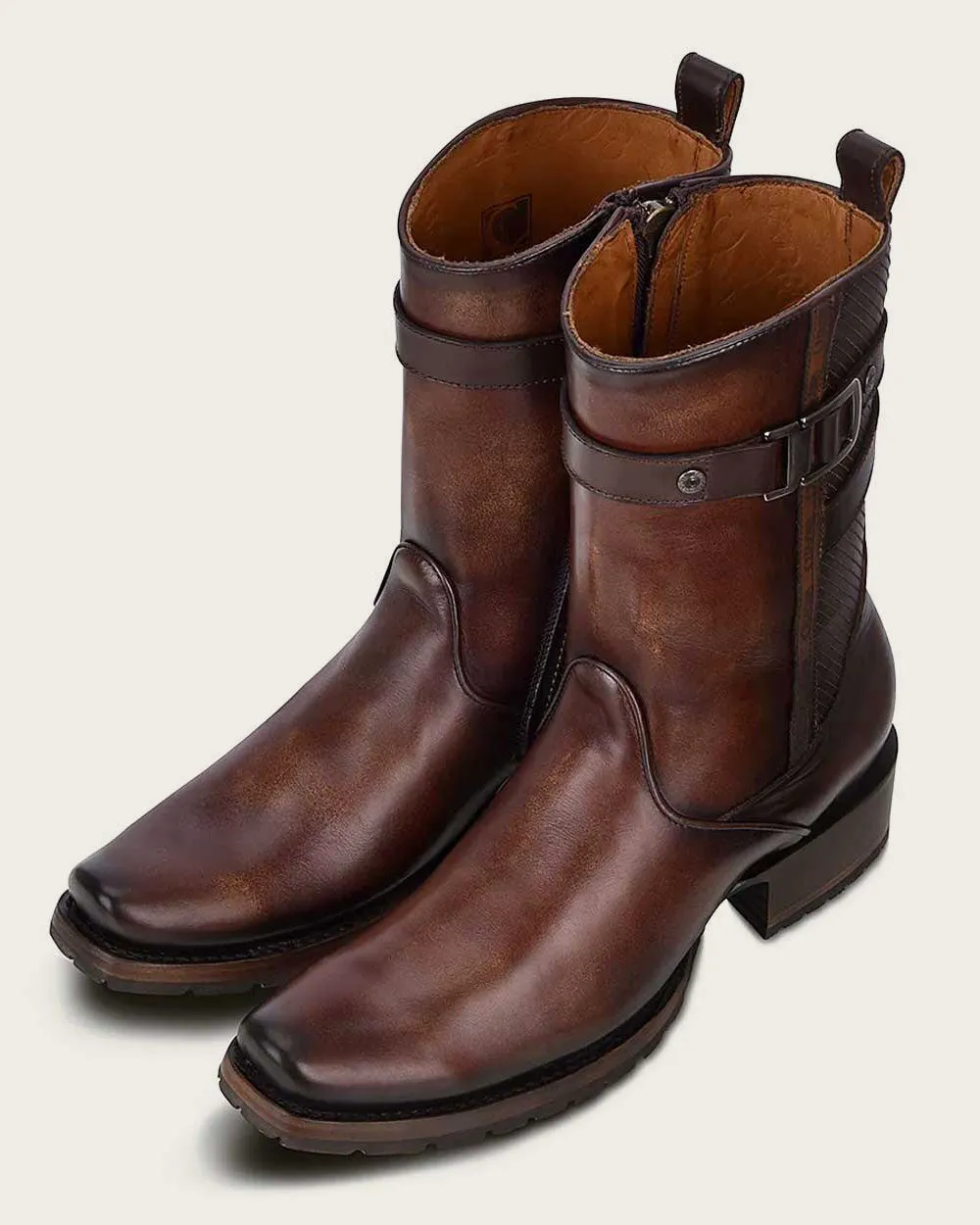 Urban casual look brown boot