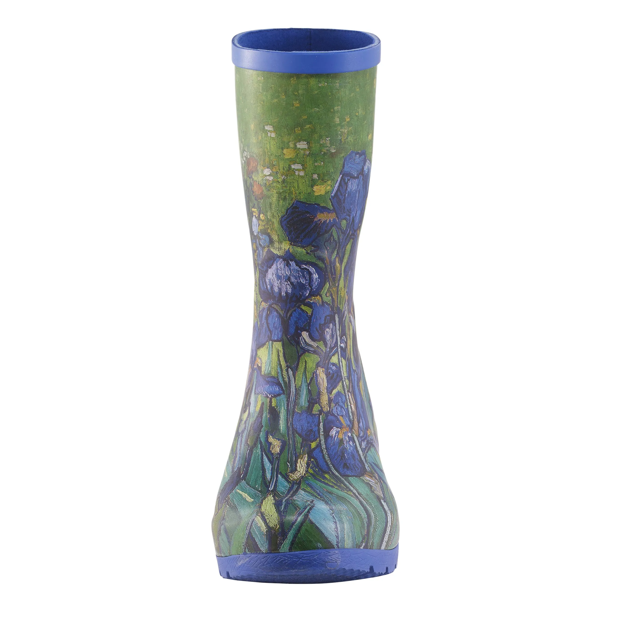 Van Gogh Irises Mid-Calf Rain Boot