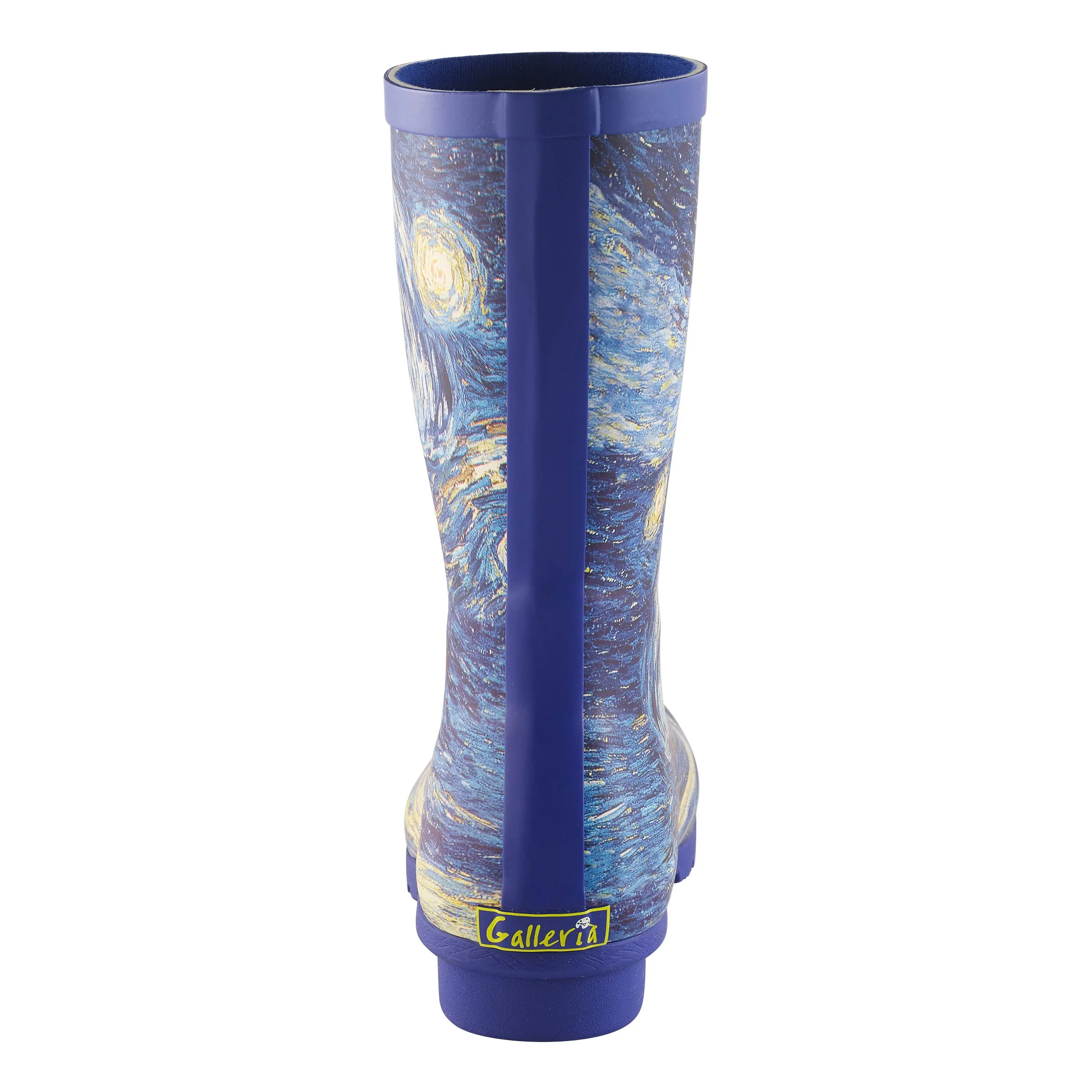 Van Gogh Starry Night Mid-Calf Rain Boot